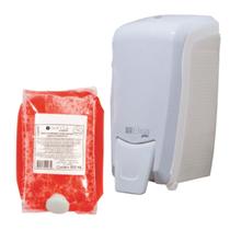 Kit Dispenser Saboneteira Refil Espuma Branco/Cristal + Sabonete Liquido Espuma 800ml Elisa Plus Kit Dispenser Saboneteira Refil Espuma Branco/Cristal + Sabonete Liquido Espuma 800ml Elisa Plus