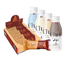 Kit Display Chef Whey Bar 12Un + Chef Whey Dose Única 40g - Chef Whey