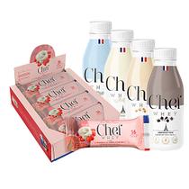 Kit Display Chef Whey Bar 12Un + Chef Whey Dose Única 40g - Chef Whey Kit Display Chef Whey Bar 12Un + Chef Whey Dose Única 40g - Chef Whey