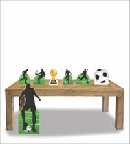 Kit Display de chao e mesa totens festa Futebol 7 Pcs Kit Display de chao e mesa totens festa Futebol 7 Pcs