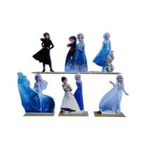 Kit Display de Mesa 6 Peças Para Festa Frozen 2 MDF