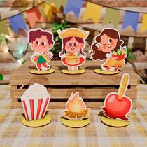 Kit Display de Mesa Decoração Festa Junina em MDF