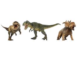 Kit display festa Mdf Dinossauro 3 Displays 22cm