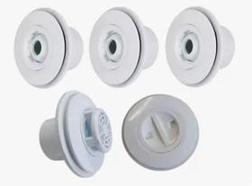 Kit Dispositivo Fibra Piscina 3 Retorno1 Sucção1 Aspiração
