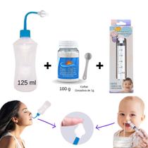Kit Dispositivo Nasal + Seringa Nasal + Sal de Lavagem Nasal - Ecommerce Farma