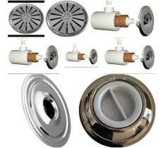 Kit Dispositivos Inox Pratic Cano De 50mm Para Piscinas De