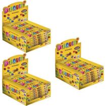 Kit Disqueti Chocolate e Amendoim 3 Displays de 18 Pct cada