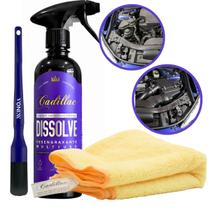 Kit Dissolve Cadillac 500ml + Pano + Pincel Vonixx -Desengraxante Multiuso Sujeira Pesada