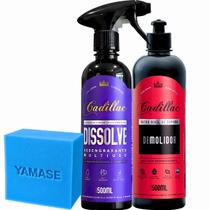 Kit Dissolve e Demolidor Cadillac Limpeza Pesada Desengraxante