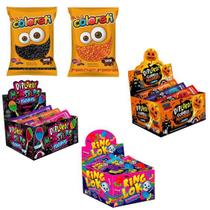 KIT Diversão de Doces em Familia e Amigos Para o Halloween