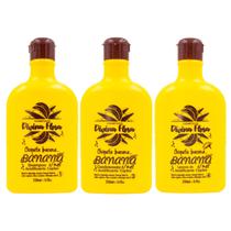 Kit Divina Flora Chiquita Bacana Sh Cond Leave-in Banana Mel