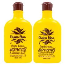 Kit Divina Flora Chiquita Bacana Shampoo Cond Banana e Mel Kit Divina Flora Chiquita Bacana Shampoo Cond Banana e Mel
