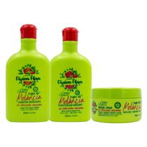 Kit Divina Flora Magia da Melancia Shampoo Condicionador e Máscara