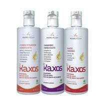 Kit Divine Mèches Kaxos Shampoo Condicionador Creme para Crespos Kit Divine Mèches Kaxos Shampoo Condicionador Creme para Crespos