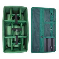 Kit Divisória e Organizador de tampa para Case MP0055 e MAI 545 ATM Pro Verde Kit Divisória e Organizador de tampa para Case MP0055 e MAI 545 ATM Pro Verde