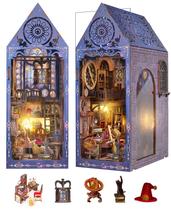 Kit DIY Book Nook FLYNOVA Magic Miniature House para adultos Kit DIY Book Nook FLYNOVA Magic Miniature House para adultos