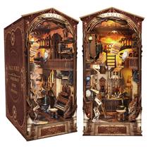 Kit DIY Book Nook GEMOWN Magical World com LED para adultos
