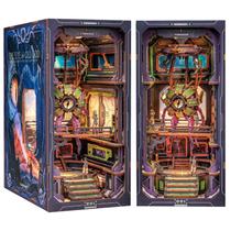 Kit DIY Book Nook Kit CUTEBEE 3D Wooden Puzzle Dollhouse