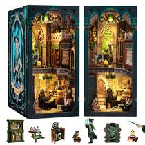 Kit DIY Book Nook Kit CUTEBEE Bookshelf Insert Decor 3D Puzzle