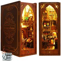 Kit DIY Book Nook Lannso Church com luz LED para adultos SL6-A