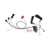 Kit DIY De Carro Elétrico Infantil Conjunto Completo De Peças Para Caixa De Engrenagens E Fios De