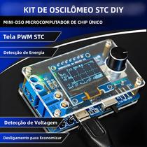 Kit DIY De Osciloscópio Digital Mini STC8K8A MCU Com Tela OLED De 0,96 Polegadas Para Projeto De Kit DIY De Osciloscópio Digital Mini STC8K8A MCU Com Tela OLED De 0,96 Polegadas Para Projeto De