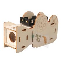 Kit DIY de projetor de experimentos científicos de madeira STEM Science K Kit DIY de projetor de experimentos científicos de madeira STEM Science K