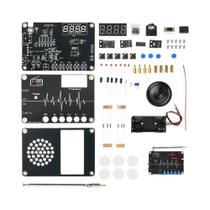 Kit DIY De Rádio FM Com Display OLED Módulo RDA5807 87-108MHz Função De Busca Automática E