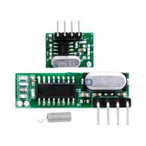 Kit DIY De Receptor RF 433MHz Módulo RX470 Superheterodino Transmissor Circuitos Integrados