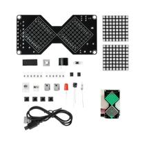 Kit DIY De Relógio De Areia Com Matriz De Pontos LED 5V, Temporizador Com Sensor De Gravidade,