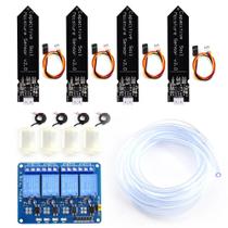 Kit DIY De Sistema De Irrigação Inteligente Automático Com Sensor De Umidade Do Solo E Módulo De