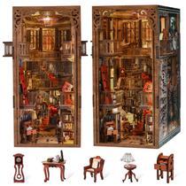 Kit DIY Dollhouse Book Nook Library MiniCity Book Nook Abbey Kit DIY Dollhouse Book Nook Library MiniCity Book Nook Abbey