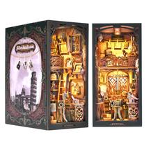 Kit DIY Dollhouse Book Nook Theme ASLOWSNAIL Film Darkroom