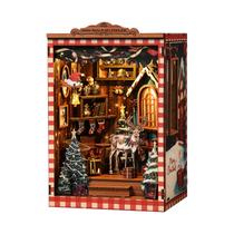 Kit DIY Mini Book Nook NEXTIPS Reino da Neve com Luzes LED Kit DIY Mini Book Nook NEXTIPS Reino da Neve com Luzes LED