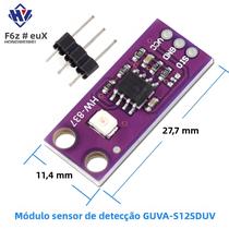 Kit DIY Sensor De Luz UV 240nm-370nm Placa De Detecção De Intensidade De Luz Para Arduino GUVA-S12SD Kit DIY Sensor De Luz UV 240nm-370nm Placa De Detecção De Intensidade De Luz Para Arduino GUVA-S12SD
