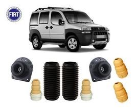 Kit Do Amortecedor Dianteiro Traseiro Coxim Batente Coifa Fiat Doblo 2014 2015 2016