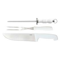 Kit do Assador Mor 3pçs em Inox - 003310 Kit do Assador Mor 3pçs em Inox - 003310