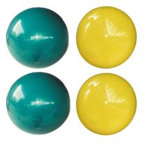 Kit Do Brasil 10 Bolas Bolão De Vinil Lisa 37cm P/ Decoração