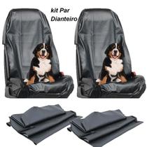 Kit do Par Conjunto Dianteiro de Capas AZUL PRETO ROSA VERMELHO Protetor Carro Banco banco dianteiro