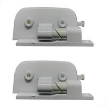 Kit -Dobradiça Automatica Para Box De Banheiro AL C/2 Branco