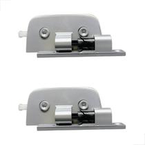 Kit -Dobradiça Automatica Para box De Banheiro AL C/2 Fosco