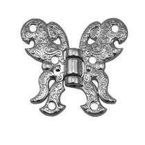 Kit Dobradiça Borboleta Papilon 4 Peças Decoração P/ Caixas Mdf