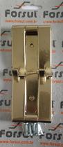 Kit Dobradiça Chumbar N-1 20cm 2 Hastes Porta Portão Dourado