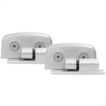 Kit - Dobradiça Lateral Simples P/ Box AL1115 C/2 Fosco Kit - Dobradiça Lateral Simples P/ Box AL1115 C/2 Fosco