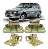 Kit Dobradiça Limitador Porta Dianteiro Uno Elba Prêmio Fiorino