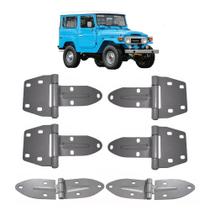 Kit Dobradiça Porta Capô Toyota Bandeirante 1980 Até 1994 Kit Dobradiça Porta Capô Toyota Bandeirante 1980 Até 1994