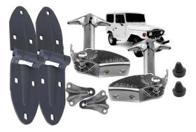 Kit Dobradiça Presilha Fecho Capo Toyota Bandeirante Kit Dobradiça Presilha Fecho Capo Toyota Bandeirante