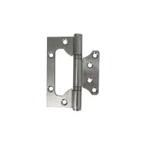 Kit Dobradiças para Porta 4"x2.5"x2 mm Sobrepor Inox 201 Escovado K405IE Geris Kit Dobradiças para Porta 4"x2.5"x2 mm Sobrepor Inox 201 Escovado K405IE Geris