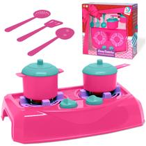 Kit Doce Cozinha Infantil Fogão E Panelinhas Cardoso Toys