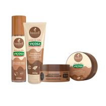 Kit Doce de Leite Body Splash + Hidratante Corpotal + Esfoliante Haskell